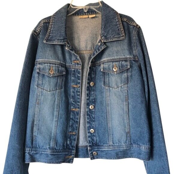 Rubbish Jackets & Blazers - Rubbish Juniors XL Distressed Light Wash Jean Denim Jacket